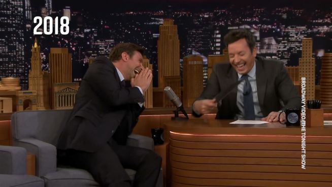 Bradley Cooper und Jimmy Fallon verlieren völlig die Fassung