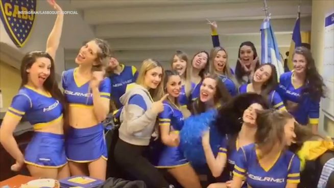 Keine Objekte: Boca Juniors entlassen Cheerleader