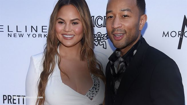 Liebevolle Neckereien: Chrissy Teigen und John Legend am Vatertag