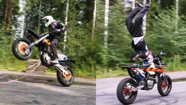 Coole Tricks mit Bikes