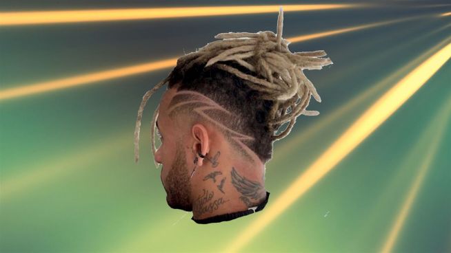 Neymar hat mal wieder die Haare schön