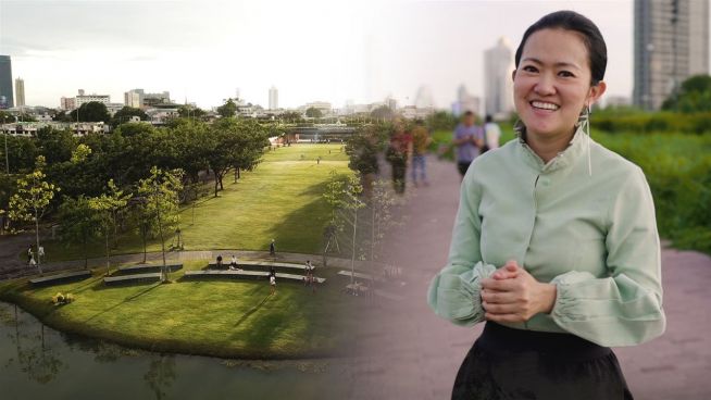 Builders of tomorrow: Wie ein Park das Flutwasser hält